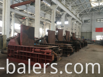 Y81f-250 Hydraulic Scrap Metal Iron Shavings Baler (factory)